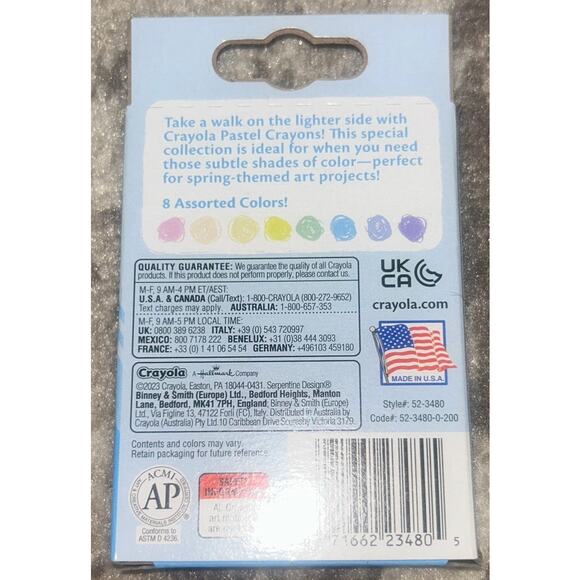 Crayola Crayon Sets (4) Retro Colors, Swirl, Scented, Patel (NEW) - Picture 9 of 9